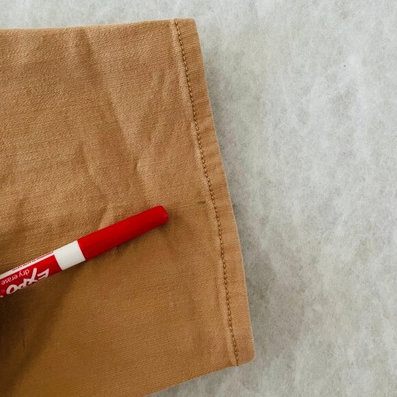 Talbots Womens Camel Brown High Rise Modern Curvy Slim Ankle Jeans Size 14 - Picture 9 of 10